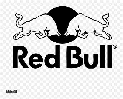 red bull logo png white